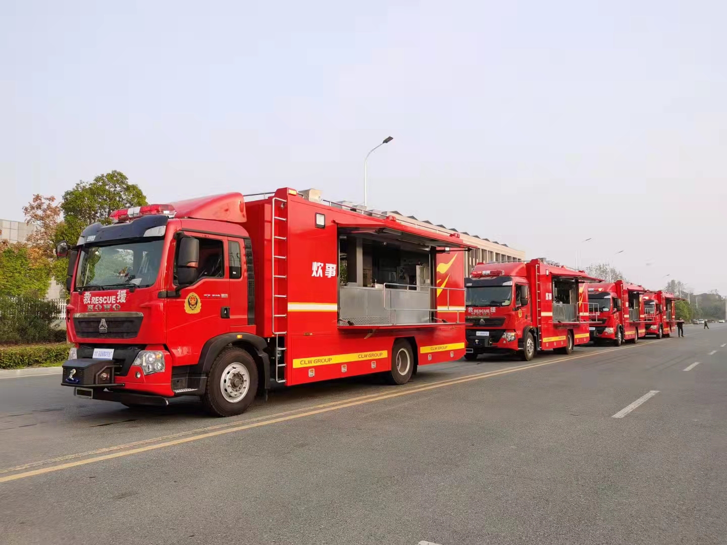 移動(dòng)炊事車(chē)